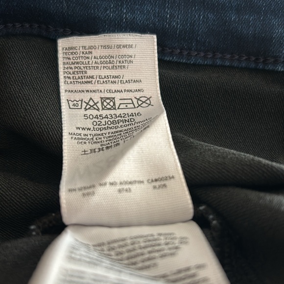 Woman’s TopShop JONI Jeans - Waist 28 - Length 32 - Picture 6 of 6